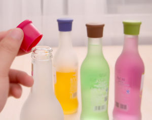 Silikon penutup botol kaca Silicone tutupan botol wine saus kecap cup Sealer tutup