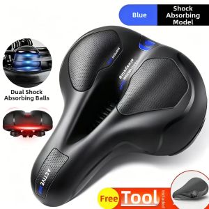 Extra Soft Butt Pain Relief Shock Absorption Bicycle Saddle