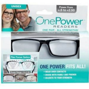 Kacamata baca plus autofokus One power readers