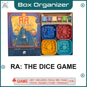 Ra: The Dice Game Board Game Box Organizer Insert