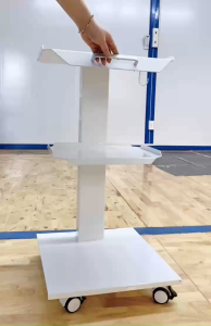 Xe đẩy nha khoa dùng cho laptop kết hợp với máy Scan trong miệng