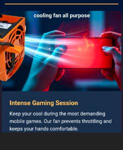 kipas DC cooling fan multifungsi/ pendingin kipas DC  pendingin hp tablet multifungsi super speed