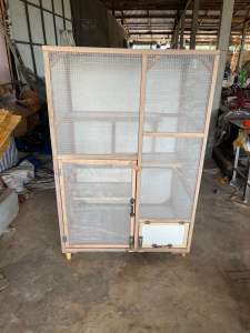 บ้านคอนโดแมว สำหรับเลี้ยงแมว (สินค้าตรงตามรูป) ขนาด130*60*90ซม.