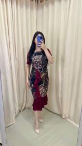 Dress Batik VIOR / dress batik wanita / dress batik natal terbaru/ dress brukat batik