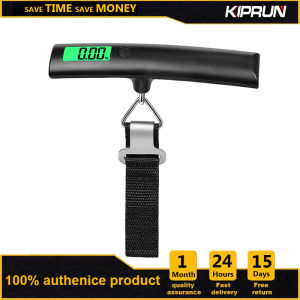 KIPRUN Digital Luggage Scale 10g/50kg Hanging Travel Electronic Suitcase Kitchen Scale High-precision Weight Scale Backlight LCD Display