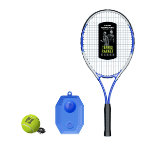 PINJIAN | Elastic String Tennis Trainer Practice Equipment Carbon Fiber Rackets