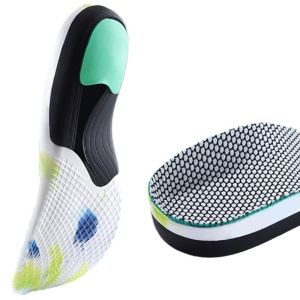 1 Pair Orthotic Insole Arch Support Heel Cushion Orthopedic Flatfoot Running Insoles Plantar Fasciitis Sports Shoes Insert