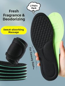 ZUYINBULUO | Mens Original Replacement Absorbent Anti-Odor Breathable Antimicrobial Insoles