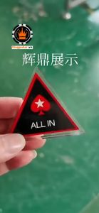 Nút ALL IN Pokerstars Chuyên Nghiệp Cao Cấp hình tam giác 7cm