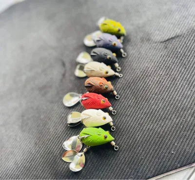 MỒI CÂU LURE-NHÁI HƠI CHUỘT MẬP 3cm