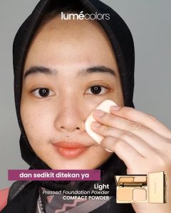 Lumecolors Bedak Padat Compact Powder: Solusi Makeup untuk Kulit Sensitif & Berminyak