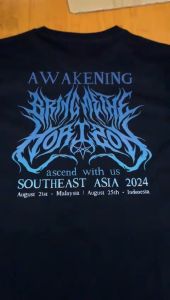KAOS BMTH AWAKENING T-SHIRT PREMIUM l KAOS BRING ME THE HORIZON  SOUTHEAST ASIA 2024 NEXT FEST