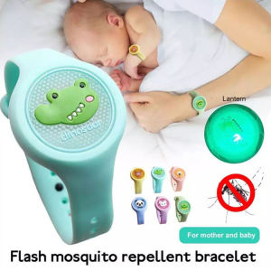 Kids Natural Mosquito Repellent Watch Wristband Cartoon Children Watches Anti-mosquito Repellant