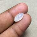 Batu Biduri bulan natural moonstone batu white rainbow Dim 14x7x6. 