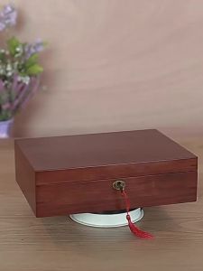 North America White Oak Solid Wood Watch Jewelry Bracelet Storage Box Display Case Home Use Organizer for Fashion Accessories