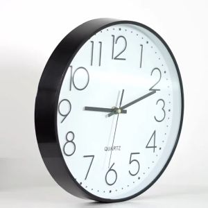 TOP HOME PH 8INCHES Silent Quartz Simple Modern Living Room Wall Clock Wedding Gift Graduation Gift