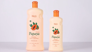 REAL PAPAYA WHITENING LOTION + VITAMIN E 600ML