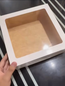 (10 & 20 PCS) 10x10x2 inches Cake box / Pastry box/ Cake Box Packaging