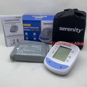 Serenity Tensimeter Digital BM-6112 + Tas Penyimpanan Alat Ukur Tekanan Darah Jantung Tensi Otomatis