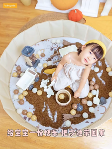 Bộ đồ chơi cát dành cho bé Babypods thích hợp chơi trong nhà và ngoài trời kích thước 1 mét