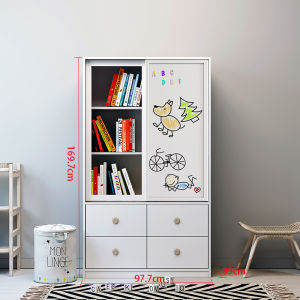 KEBIXIONG | Children Wooden Multifunctional Bookshelf