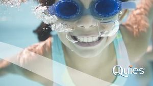 France Quies Aquaplug Earplugs Reusable 1 Pair | Swimming Ear Plugs Penutup Telinga Kalis Air 游泳耳塞防水