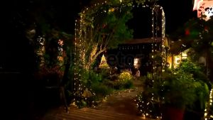 Christmas decoration 200led Fairy String Lights solar Auto on/off 22m Waterproof Solar Lampu led light 8 Modes Nightlight for Backyard Garden Party