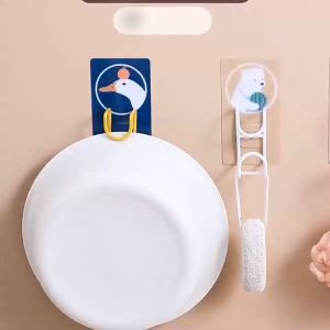 ที่เก็บกะละมัง ที่วางกะละมัง ที่แขวนกะละมัง ที่ห้อยกะละมัง ที่แขวนเก็บของติดผนัง ที่แขวนลายการ์ตูน ที่แขวน ตะขอแขวนของอเนกประสงค์