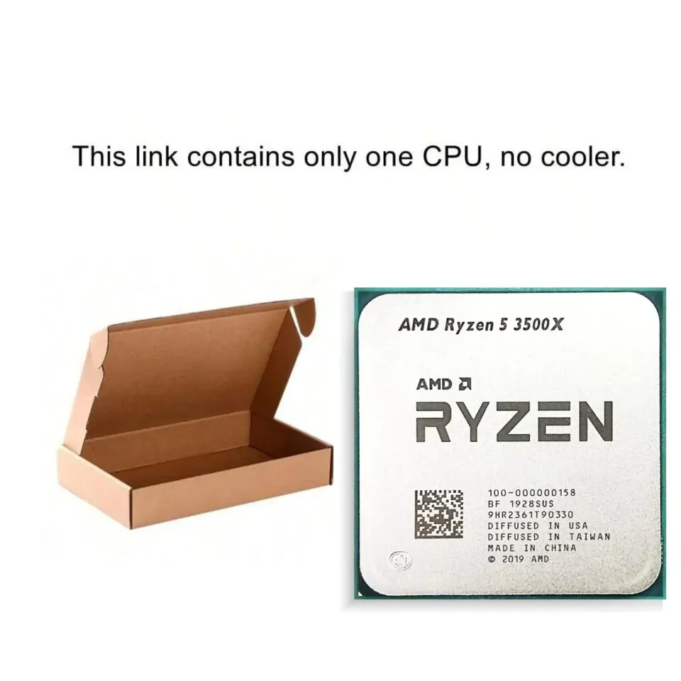AMD | AMD Ryzen 5 3500X R5 3500X Desktop Gaming CPU Processor 6