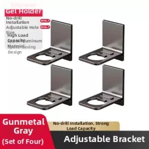 youqin | Wall-Mounted Storage Shelf No Drilling Required