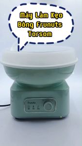 Máy Làm Kẹo Bông Gòn Mini Cao Cấp FRUNUTS Thông Minh Tự Động Máy Làm Kẹo Tại Nhà Cho Bé Đảm Bảo An Toàn Cấp Thực Phẩm