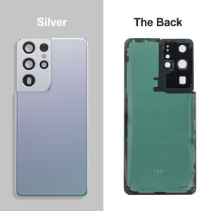 For Samsung S21 Ultra SM-G998B/SM-G998U Battery Back Cover Housing Panel with Camera Lens
