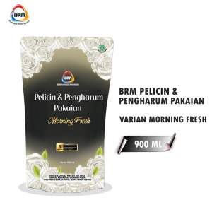 BRM Pelicin dan Pewangi Pakaian Refill 900ml - Pewangi Berkah Rosita Mandiri - Parfum Laundry