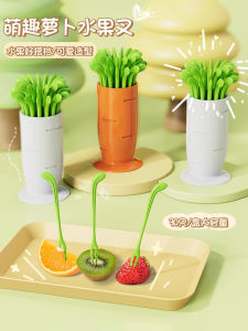 Bộ Thìa Nhựa Đựng Trái Cây🥕 Hai Răng Sáng Tạo Đựng Đồ Ăn Nhẹ Nhỏ Gọn Dùng Tại Nhà Thìa Mút Trái Cây