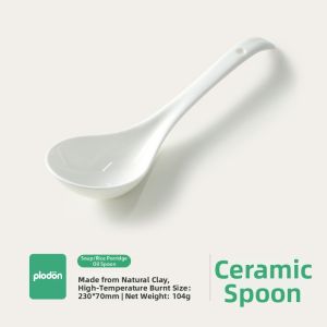 PLODON | Infant Food Strainer Ceramic Slotted Spoon