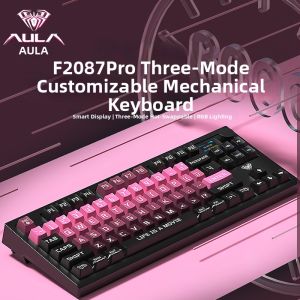 AULA | Triple Mode Customizable Mechanical Keyboard RGB