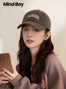 MIND BOY | Large Wide Brim Baseball Cap for Women Soft Top Sun Protection