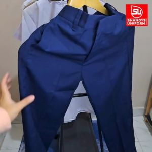 CELANA PANJANG SERAGAM SEKOLAH SMP WARNA BIRU