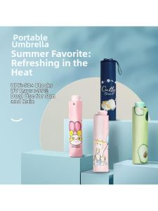 MOLORE | Durable Sunscreen Rain And Shine Foldable Umbrella
