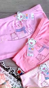 HCM - Quần Chip Đùi Quần Lót Cotton Họa Tiết Đáng Yêu Xinh Xắn Cho Bé Gái 6-23kg