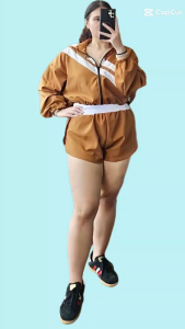 Sport coordinate gym outfit large-2xl work out fit (abi)