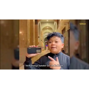AL-AKRAM ORIGINAL - Speker Spiker Speaker Murottal Murotal Alquran Al-Quran Quran Digital 30 Juz Hafalan Hapalan Hafiz Tahfidz Hafidz Tahfiz Hafizh Hafizd Tahfid Hafid Tahfizh Murattal Murojaah Metode Ummi Al-Akram Traveller Power Bank Bluetooth - Hitam