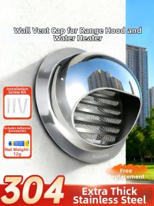 BESSGROUP | Stainless Steel 304 Rain Hood/Bird and Insect Proof Vent Cover