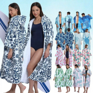 Quick-Dry Water-Absorbent Change-Friendly Robe