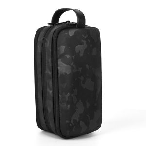 WIWU Travel Cable Organizer กระเป๋าอุปกรณ์อิเล็กทรอนิกส์สามชั้น กระเป๋าผู้จัดงานสำหรับ Cables/Mouse/Phone/Kindle/SD Card/Wires/Cords และอุปกรณ์อื่นๆ