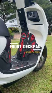Misoka Front Deckpad Scoopy 2025 Rubber Karet Aksesoris Motor Honda