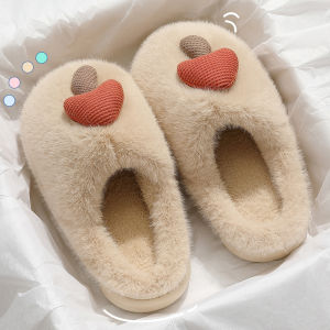 Dép Bông Mùa Đông 2025 Mới Cho Nữ Trong Nhà Chống Trượt Đế Dày Lông Cừu Ấm Áp Mùa Đông Dép Bông Thoải Mái Cho Nữ