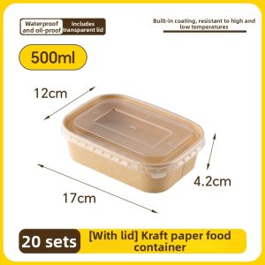 TAFUMAN | Disposable Heavy Duty Food Grade Lunch Box