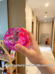 Flying Ball Boomerang Flyorb Magic With LED Lights Drone Hover Ball Fly Nova Orb Flying Spinner Fidget Toys Children Gift