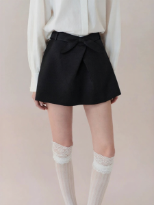 AIVEI | Butterfly Bow A-Line Skirt for Petite Height Youths